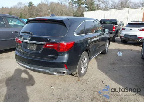 2020 Acura Mdx Standard z USA, uszkodzony, nr VIN 5J8YD4H31LL046308